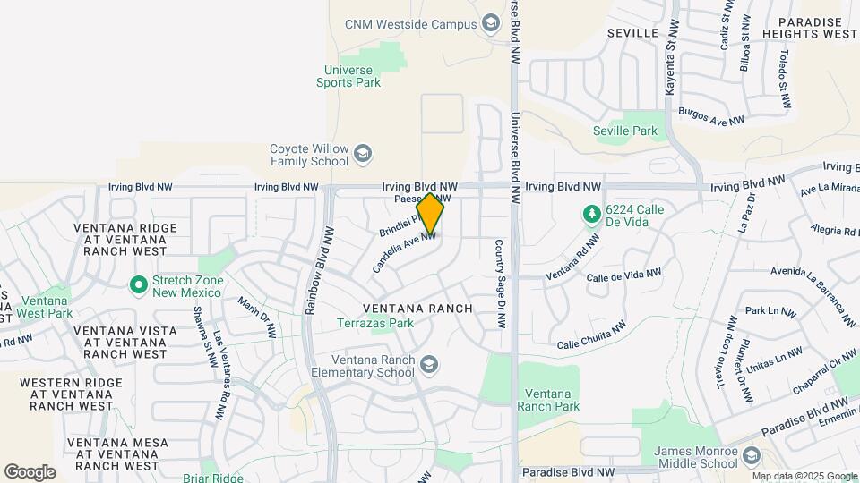 6808 Candelia Ave NW Map and Location Details