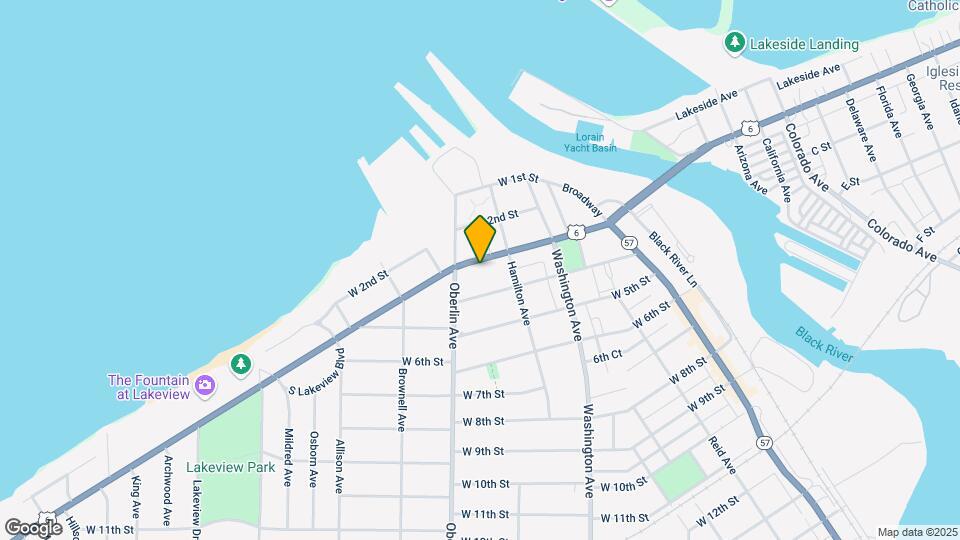 1127 W Erie Ave Mapa y Detalles de la Ubicación