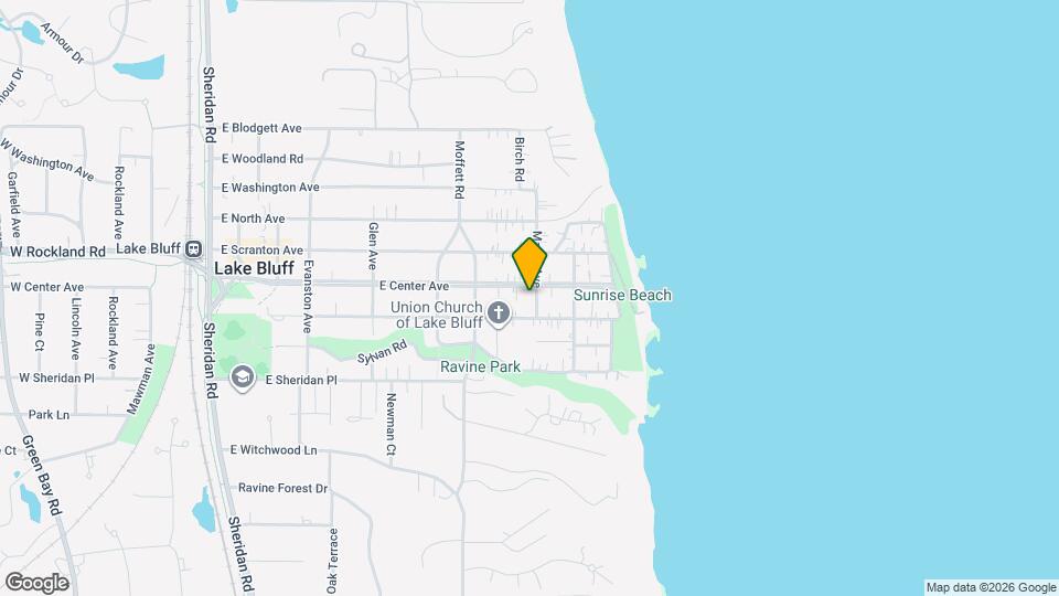 537 E Center Ave Map and Location Details