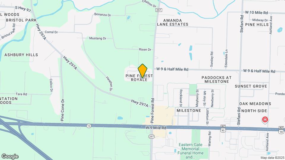 2520 Trailwood Dr Map and Location Details