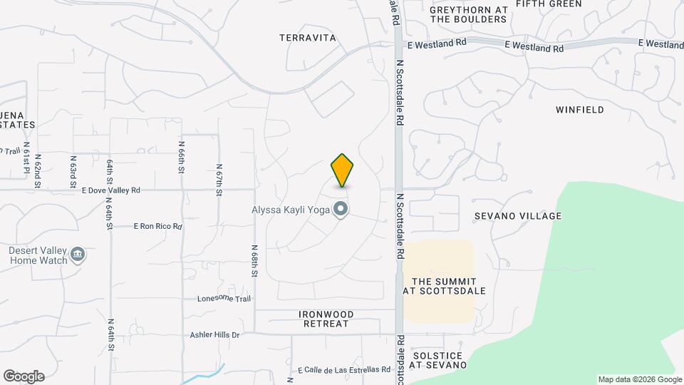 6962 E Hibiscus Way Map and Location Details