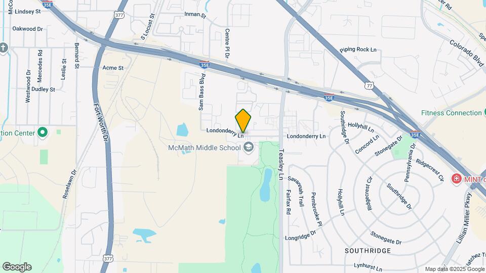 612 Londonderry Ln Map and Location Details