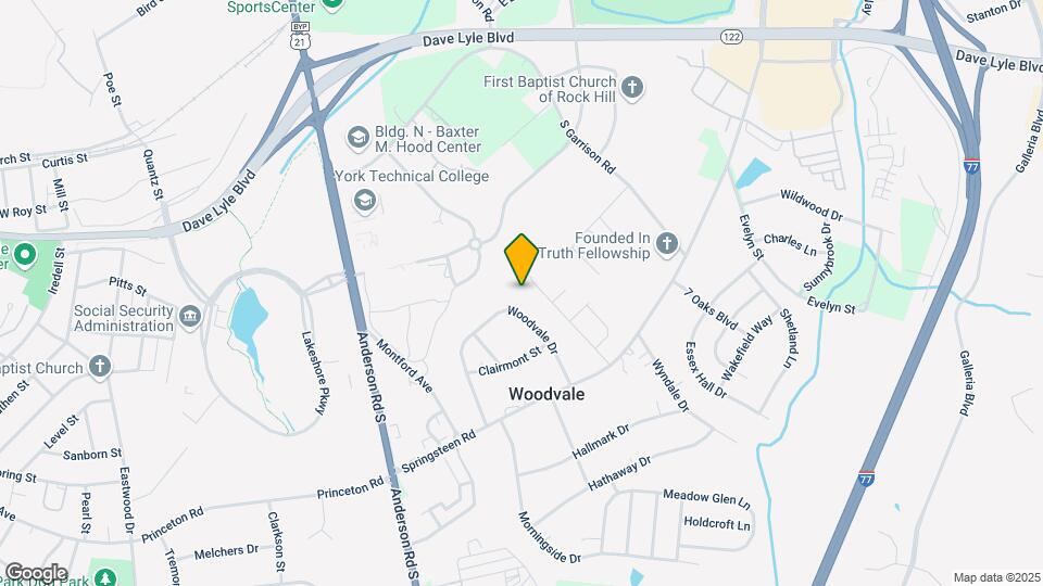 549 Woodvale Dr Map and Location Details