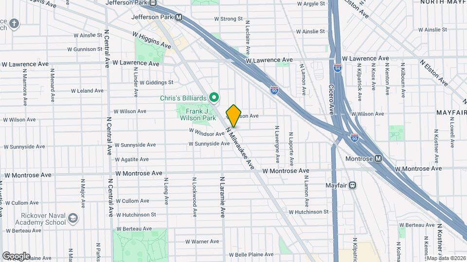 5137 W Windsor Ave Map and Location Details