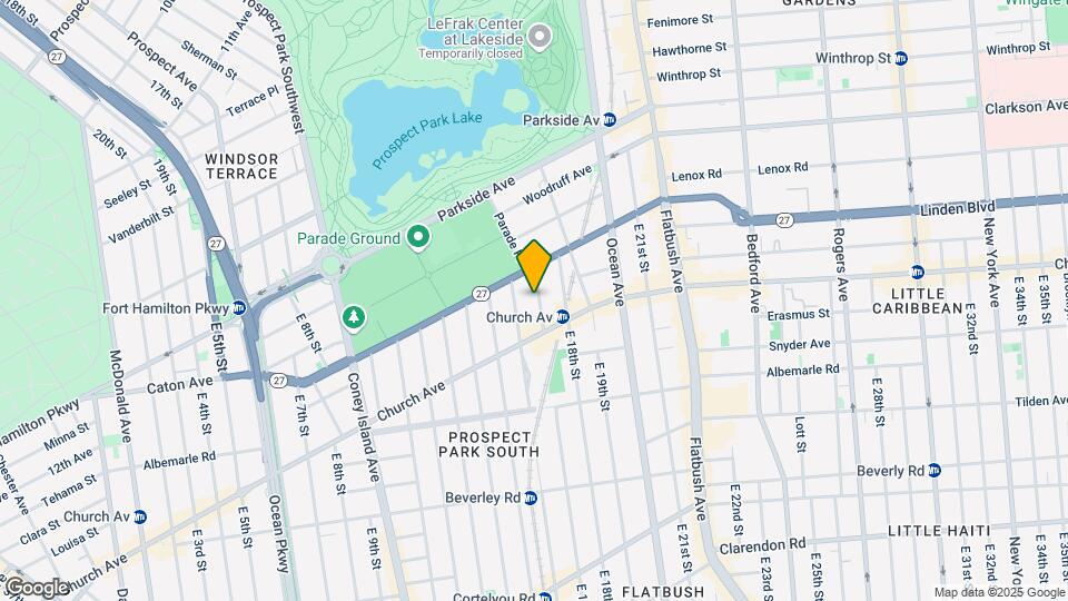 40 E 17th St Map and Location Details
