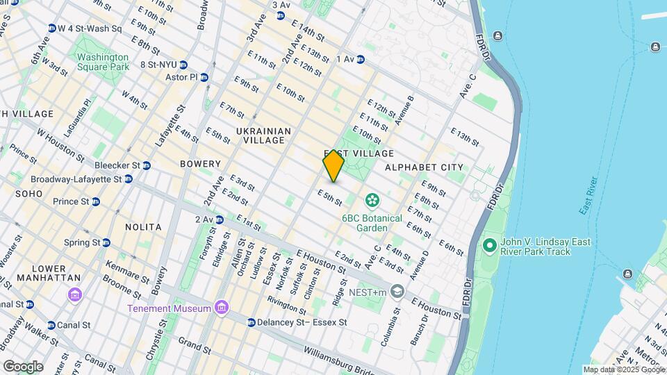 516 E 6th St Mapa y Detalles de la Ubicación