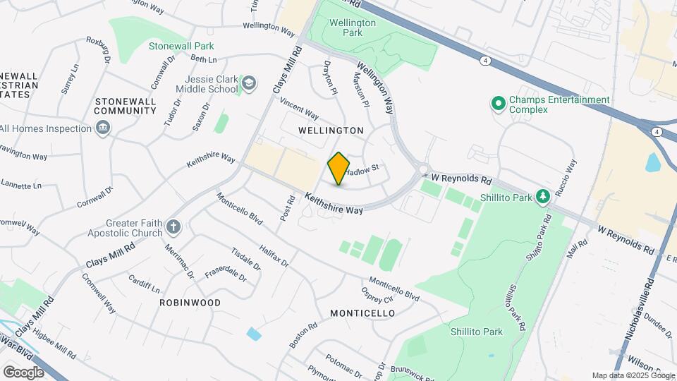 568 Wellington Gardens Dr Map and Location Details