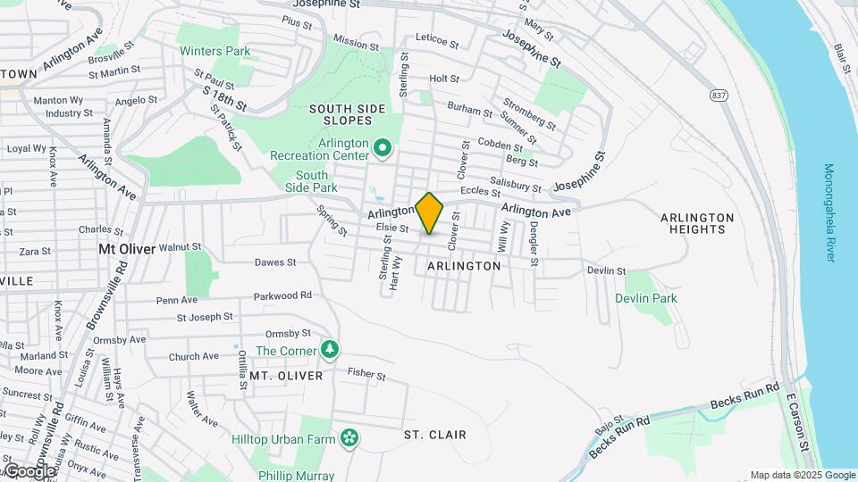 2411 Spring St Map and Location Details