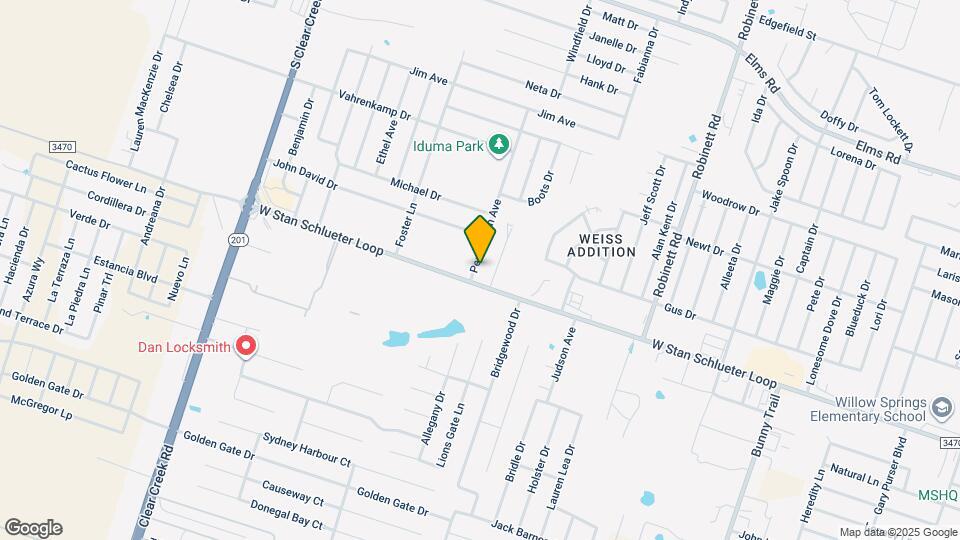 4704 Pennington Ave Map and Location Details