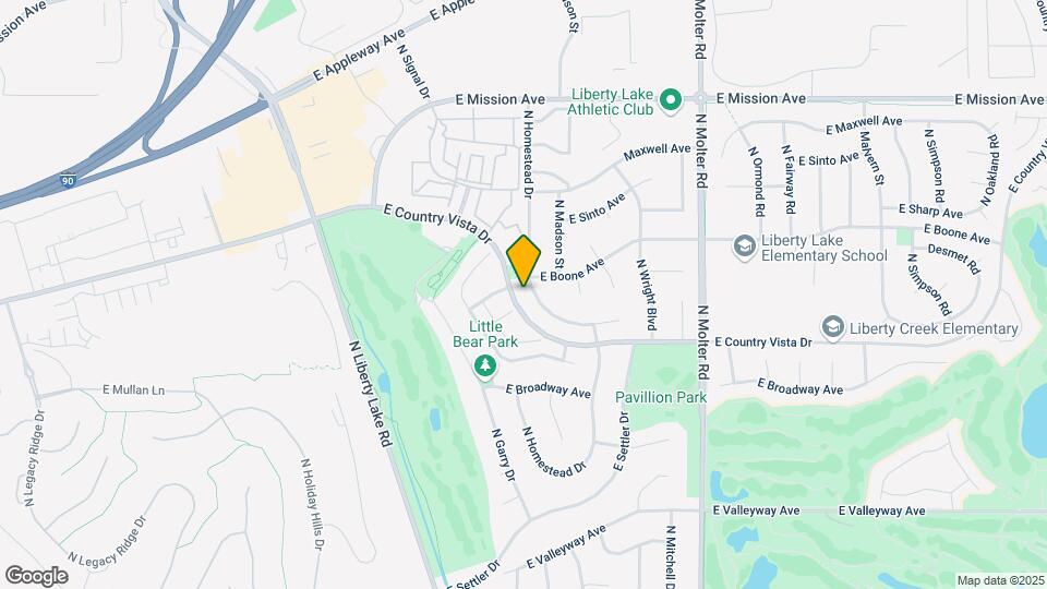 1011 N Homestead Dr Mapa y Detalles de la Ubicación