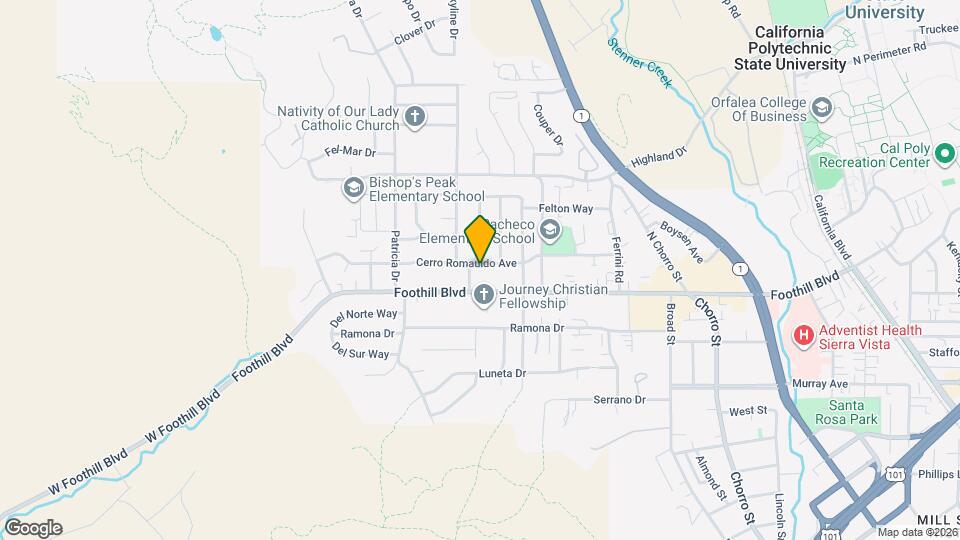 309 Cerro Romauldo Ave Map and Location Details