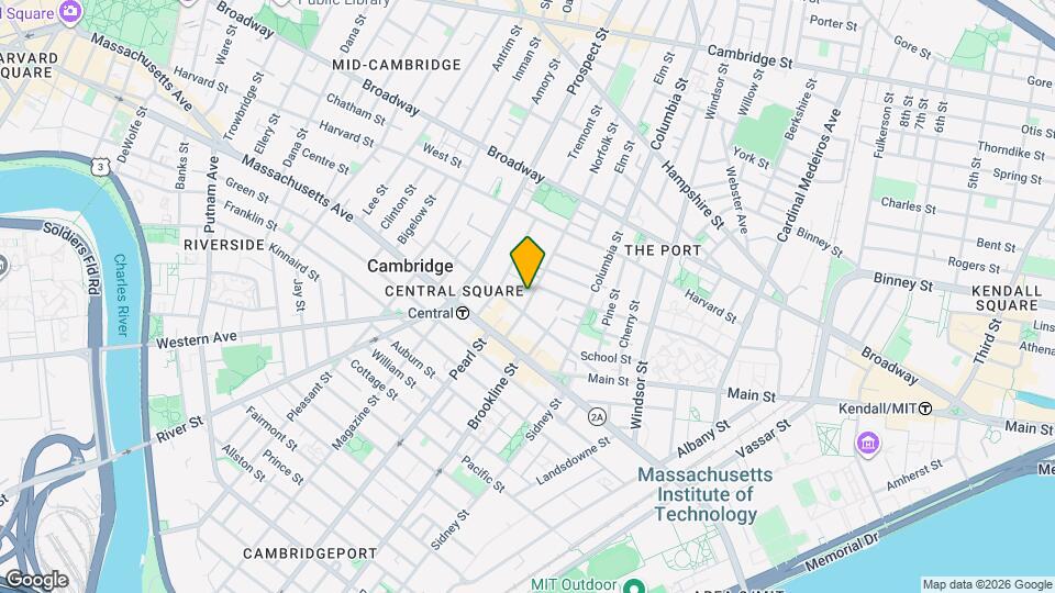 1 Norfolk Pl Map and Location Details