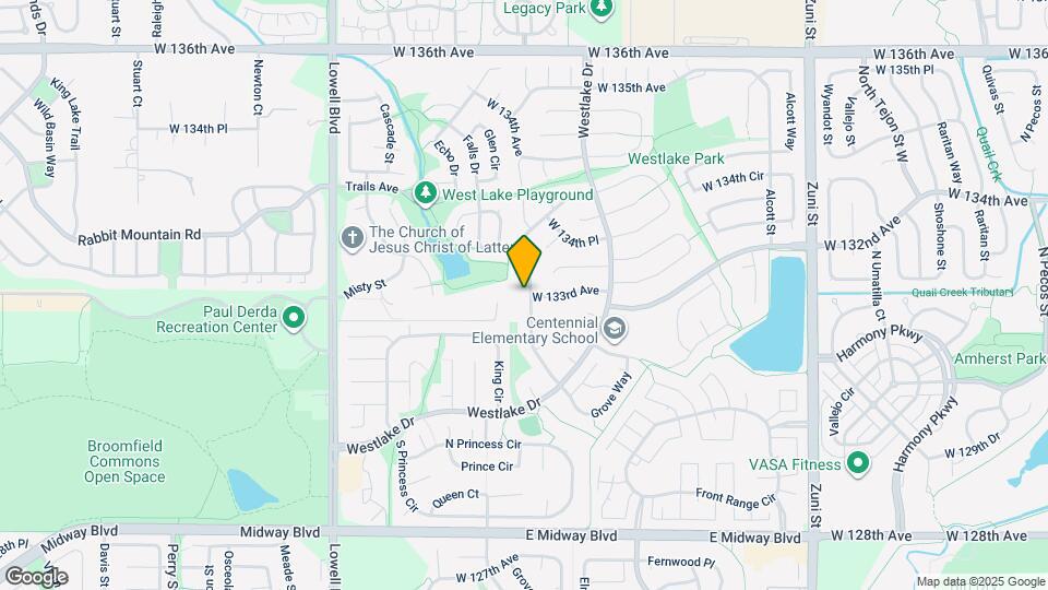 13225 Grove Way Map and Location Details