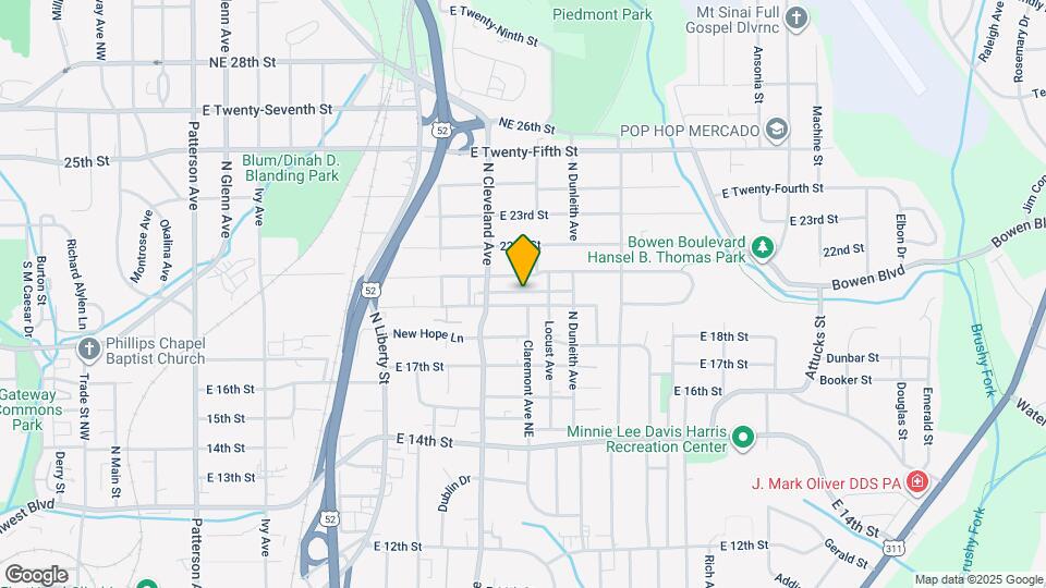 1234 NE 20th St Map and Location Details