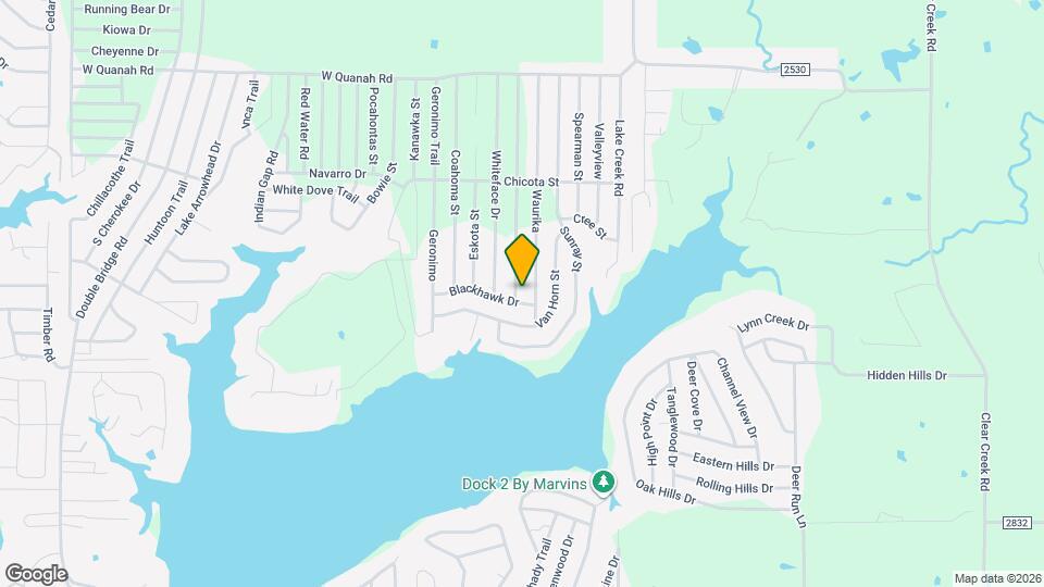 7204 Shallowater Map and Location Details