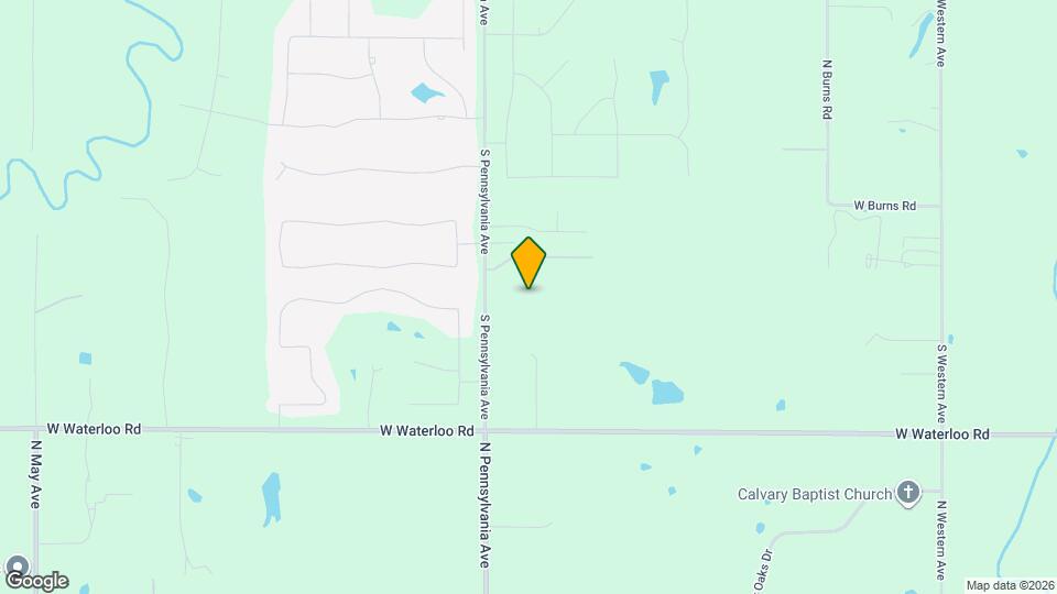 14550 S Pennsylvania Ave Map and Location Details