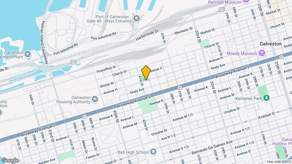 4011 Avenue H-Unit -1 Map and Location Details