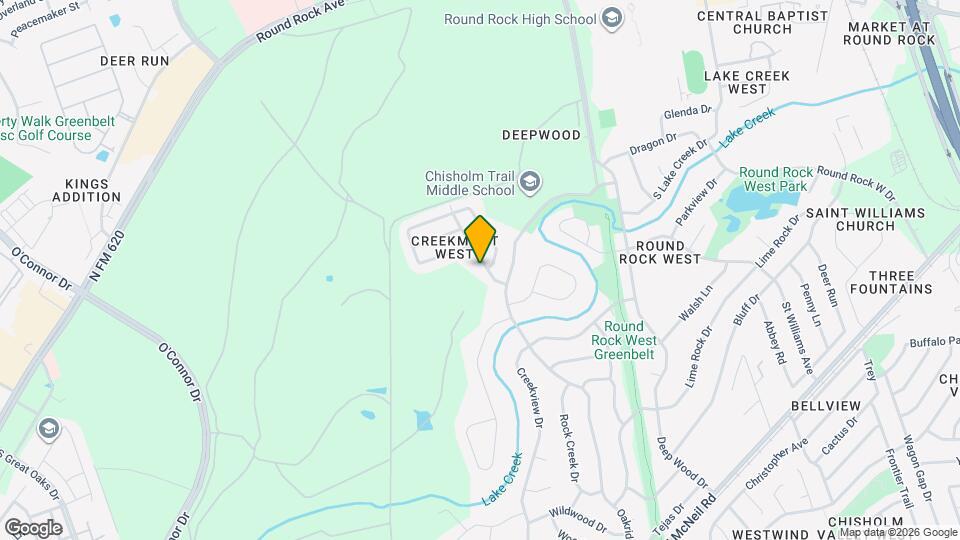 700 Creekmont Dr Map and Location Details