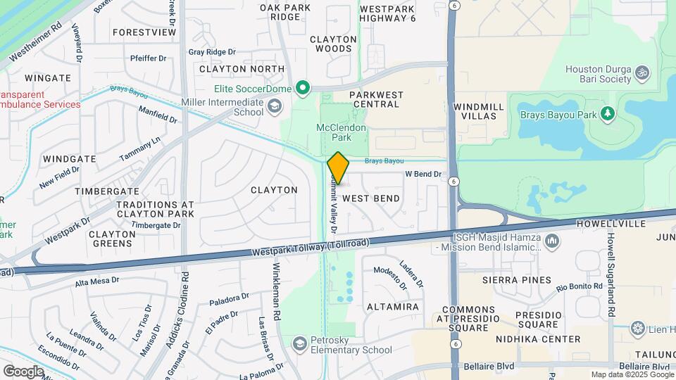 3927 Summit Valley Dr Map and Location Details