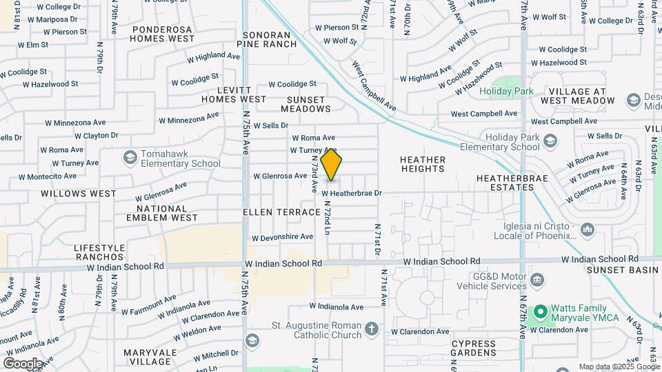 4309 N 72nd Ln Map and Location Details