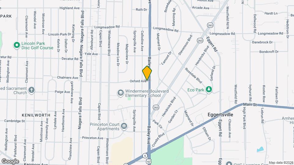 4098 Bailey Ave Map and Location Details