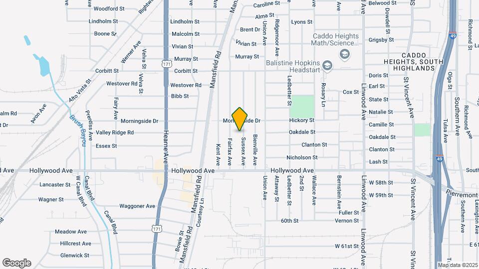 5504 Sussex Ave Map and Location Details