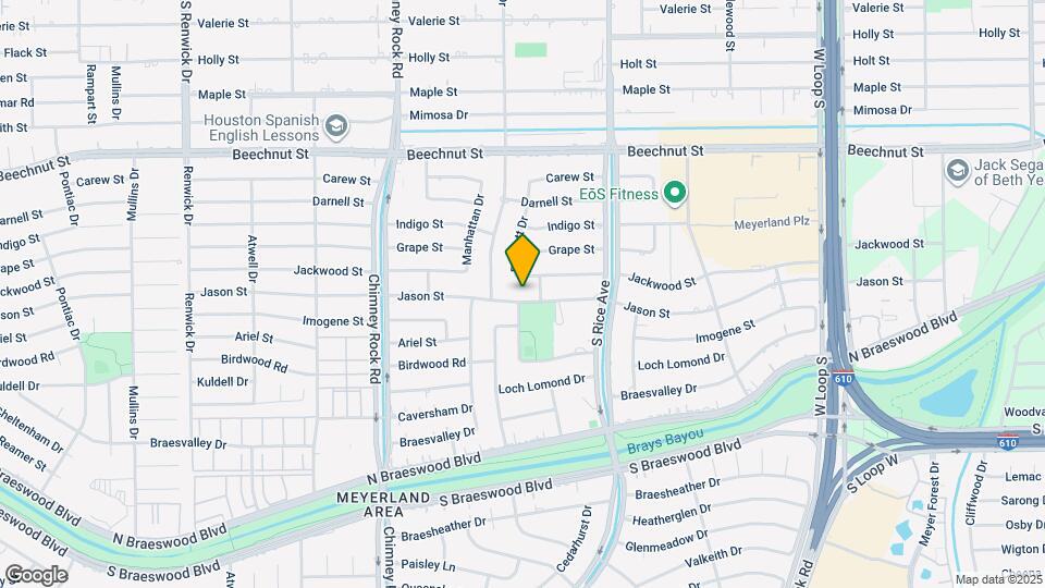 5150 Jason St Map and Location Details