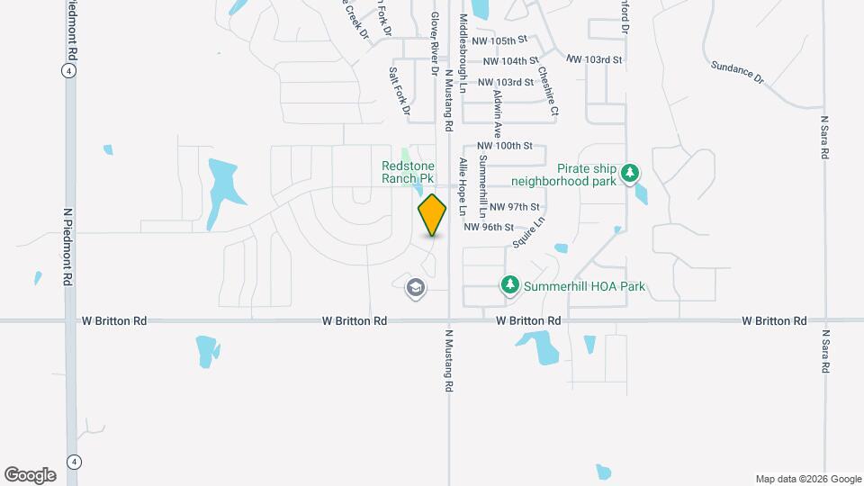 9633 Glover River Dr Map and Location Details