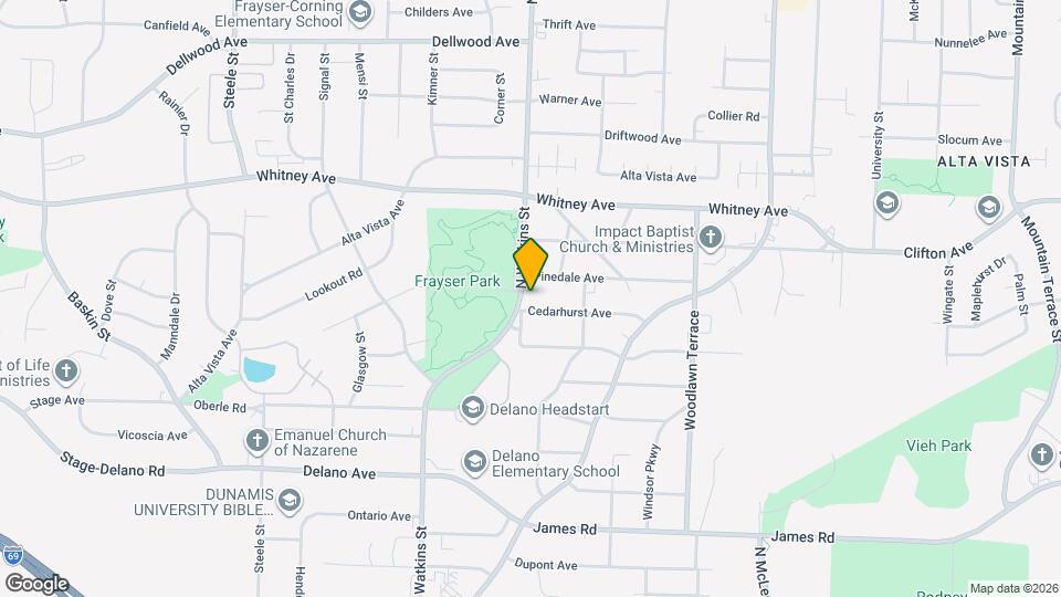 2910 N Watkins St Map and Location Details