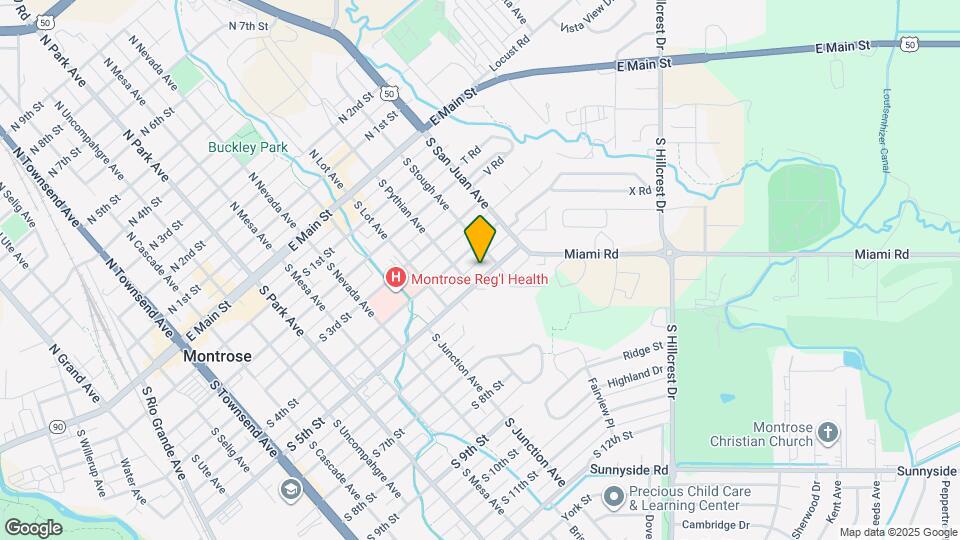 1105 S 5th St Map and Location Details