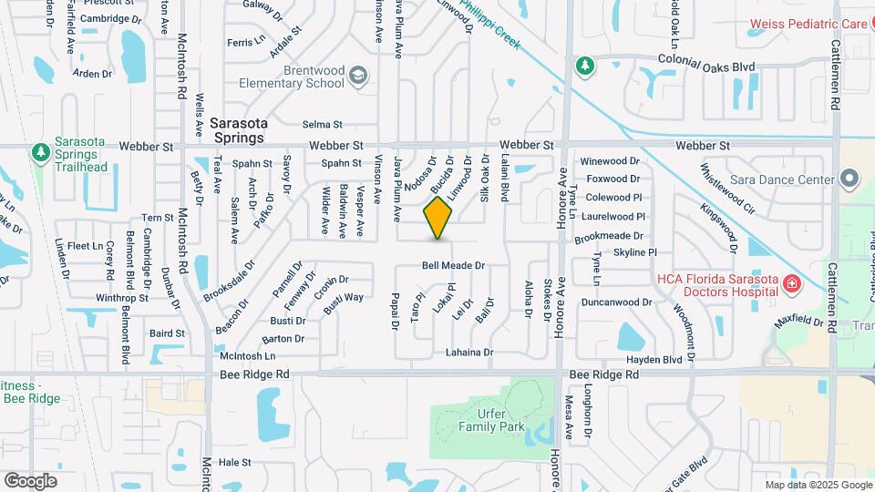 4970 Brookmeade Dr Map and Location Details