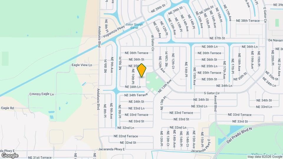 3445 NE 11th Ave Mapa y Detalles de la Ubicación