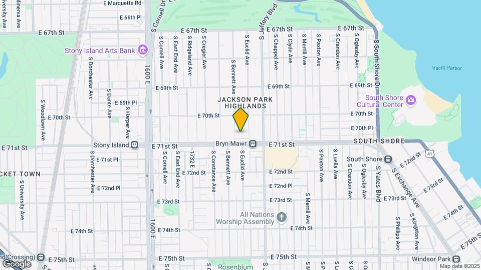 7041 S Bennett Ave Map and Location Details