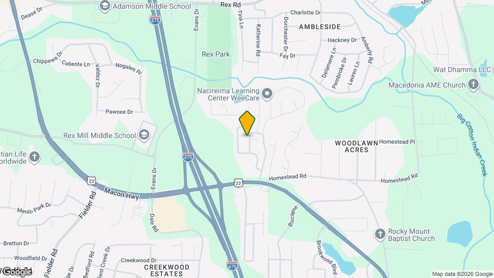 6212 Ellenwood Dr Map and Location Details