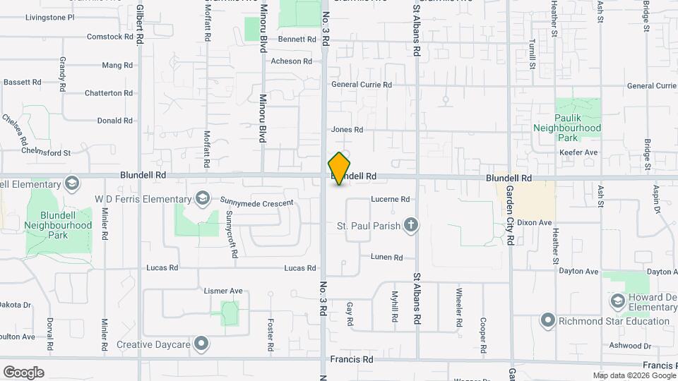 Blundell Place Map and Location Details