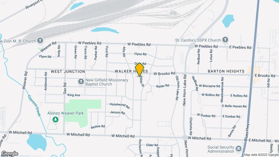 3153 Hilda St Map and Location Details