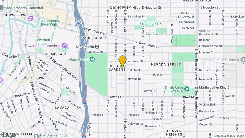525 Dakota St Map and Location Details
