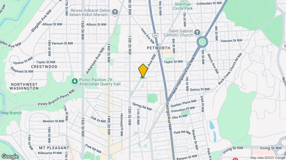 973 Randolph St NW Map and Location Details