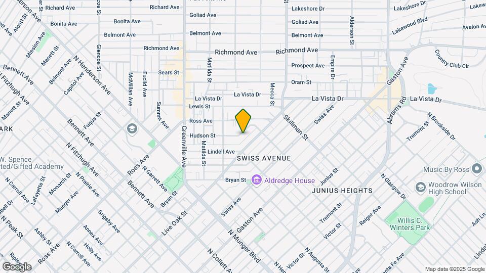 6004 Hudson St Map and Location Details
