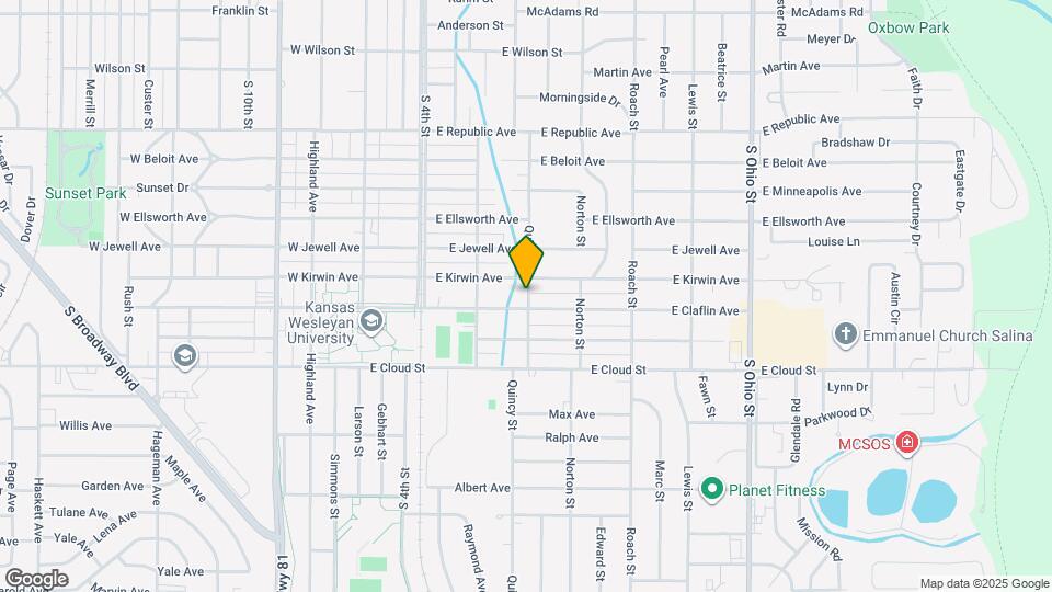 1510 Quincy St, Unit 1510 Map and Location Details