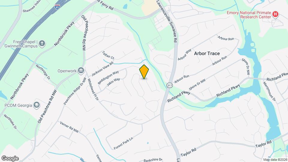 510 Fosters Mill Ln NW Map and Location Details