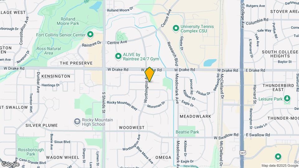 731 Winchester Dr Map and Location Details