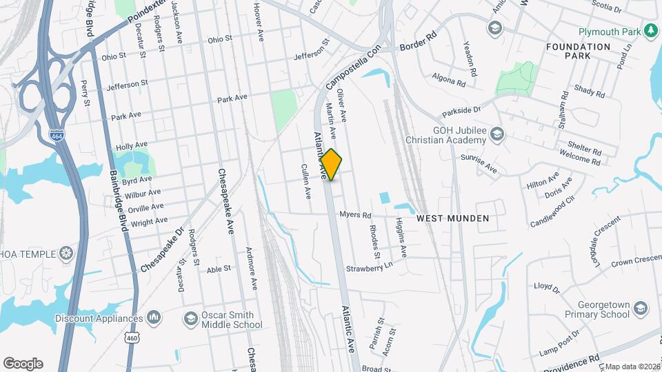 1522 Atlantic Ave Map and Location Details