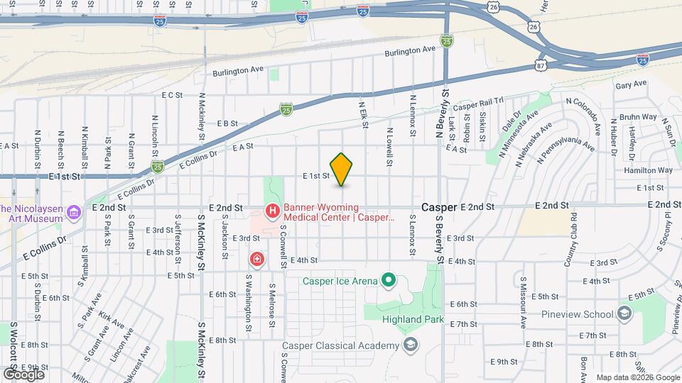 150 S Kenwood St, Unit 150-2 Mapa y Detalles de la Ubicación