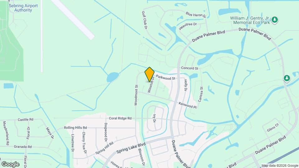 824 Winston Dr Map and Location Details