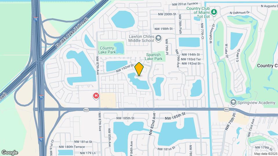 8250 NW 191st St Map and Location Details