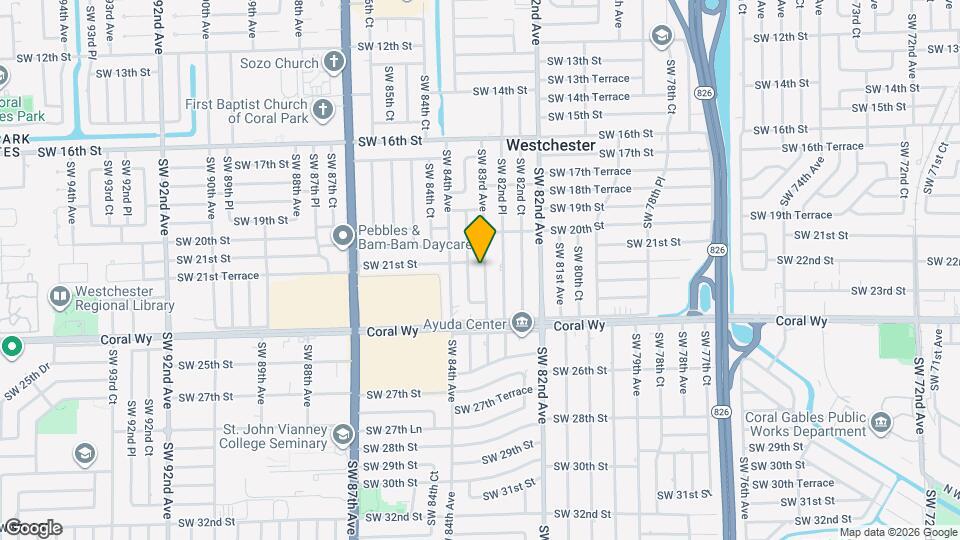 2120 SW 83rd Ave Map and Location Details