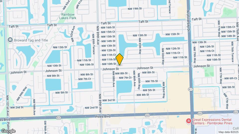 8731 Johnson St Map and Location Details