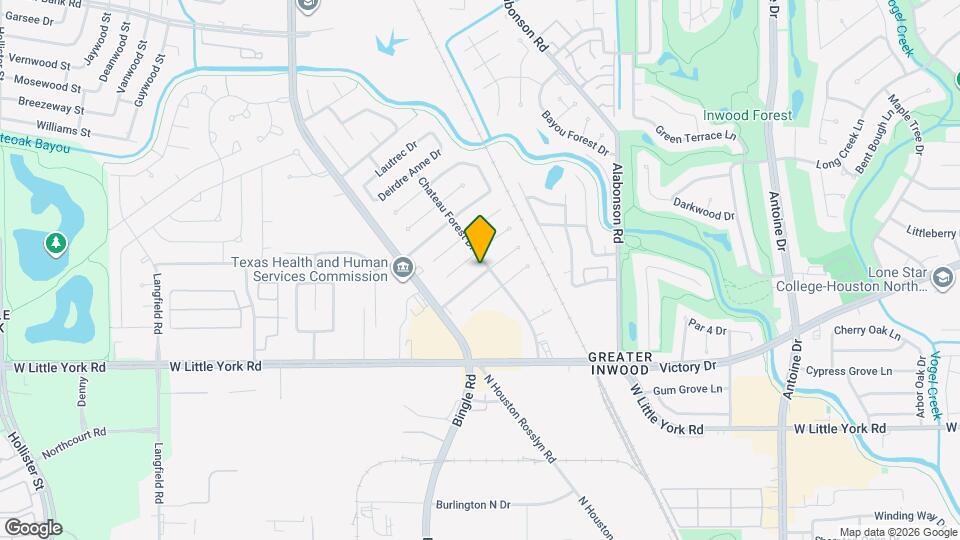 6406 Tall Willow Dr Map and Location Details