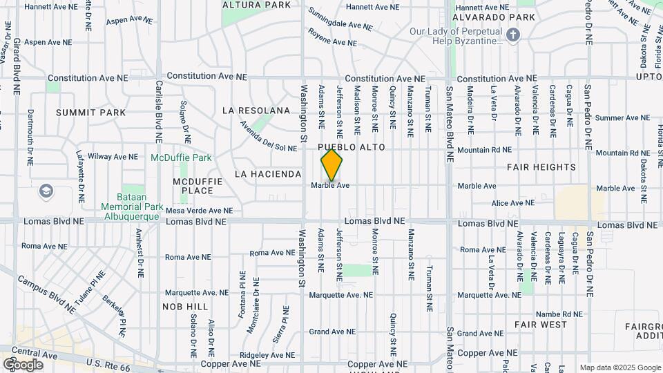 4610 Marble Ave Map and Location Details